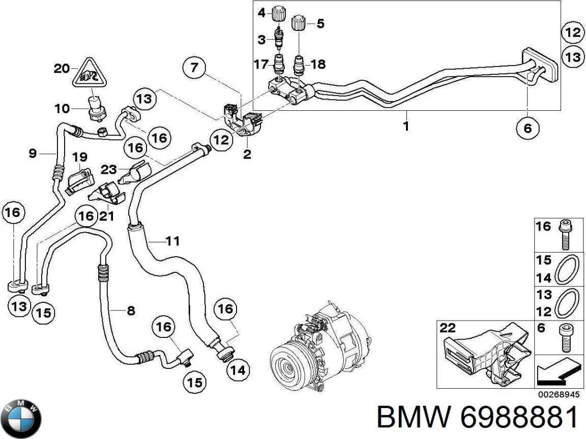 6988881 BMW 