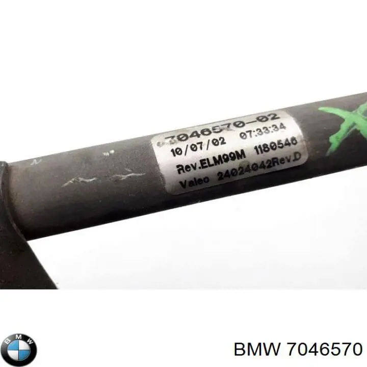 7046570 BMW trapézio de limpador pára-brisas