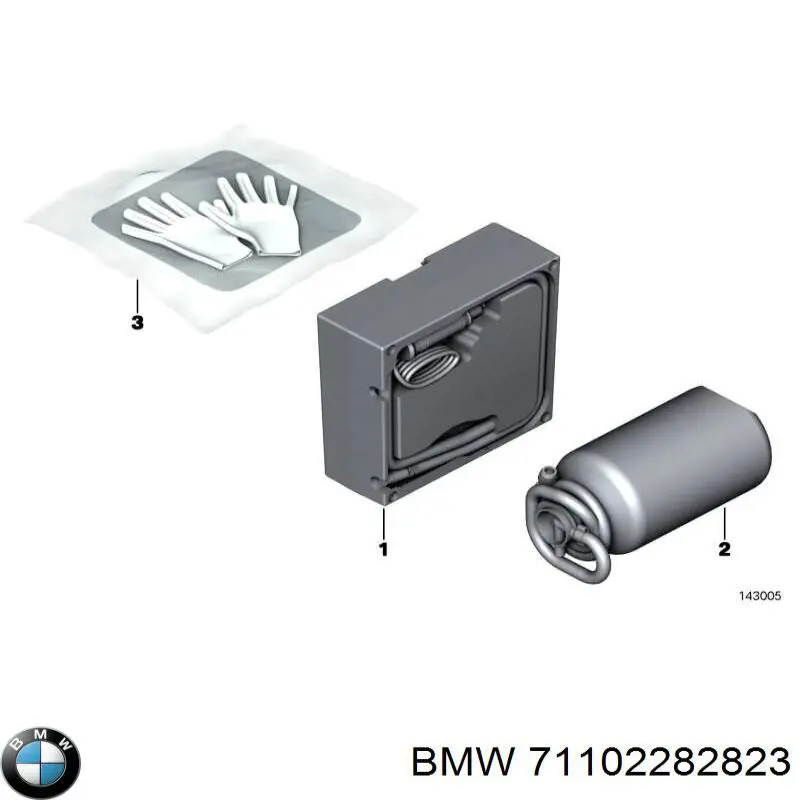 71102282823 BMW Приспособление для накачивания шин