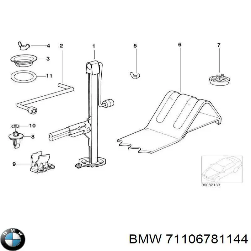  71106781144 BMW