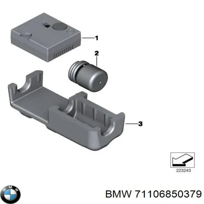 Колёсный герметик BMW 71106850379 цена, от 44.02 USD