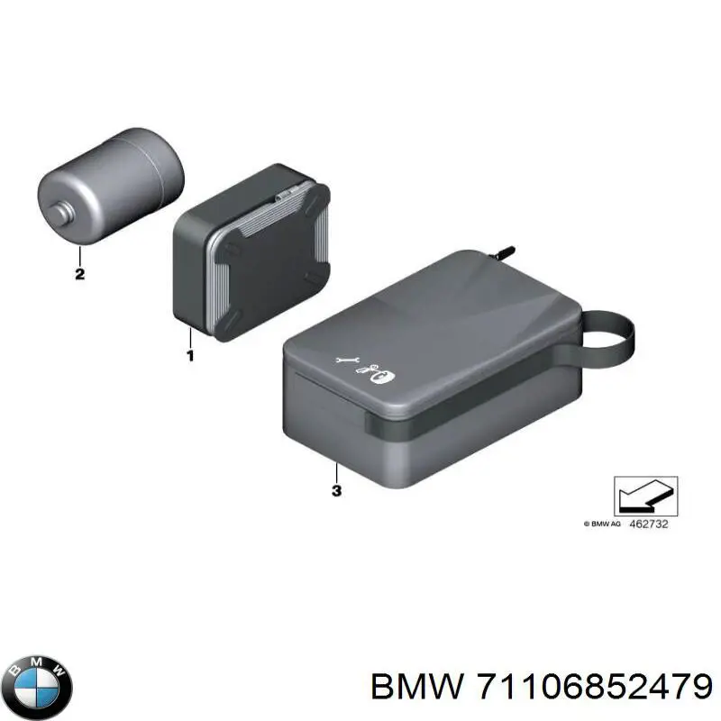  BMW 71106852479 цена, от 33.86 USD