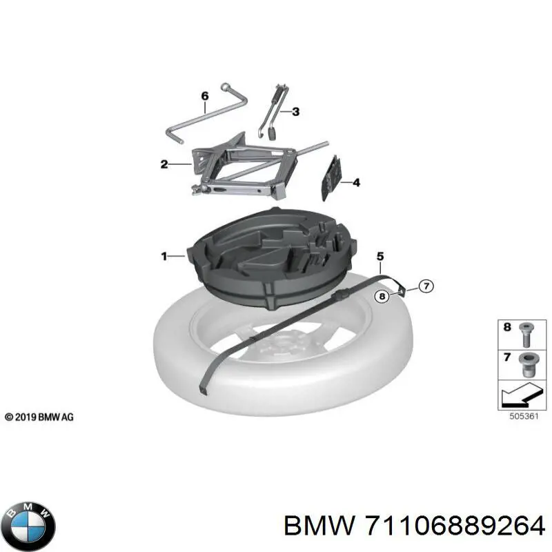 71106889264 BMW 