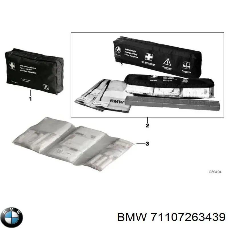 Купить 82129406691 BMW Аптечка автомобильная