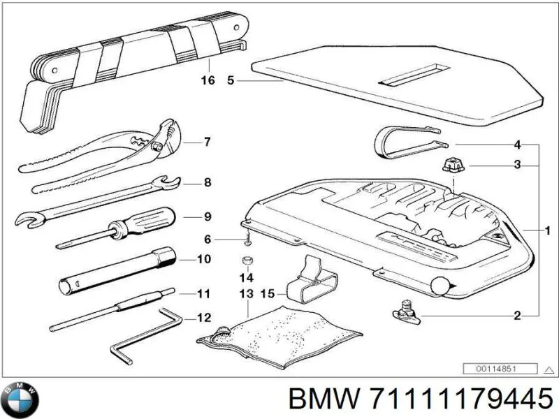  71111179445 BMW