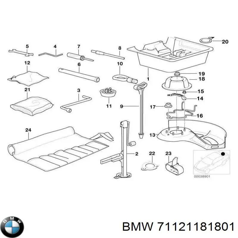  71121181801 BMW