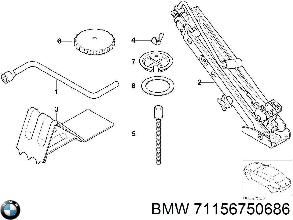 71156750686 BMW 