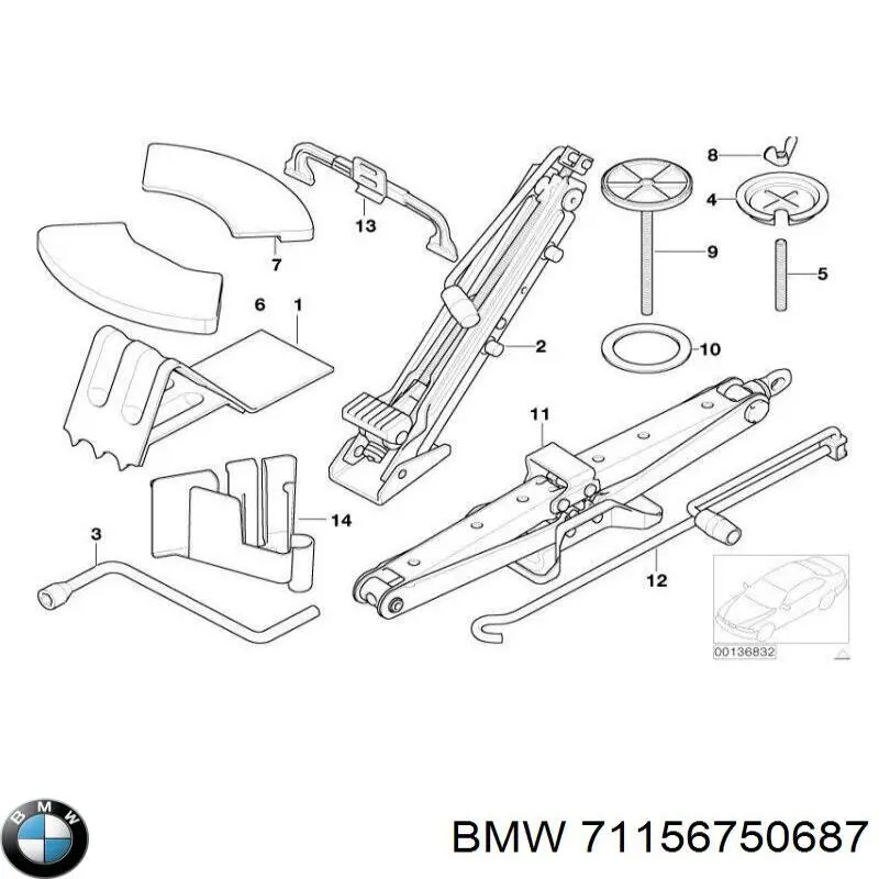  71156750687 BMW