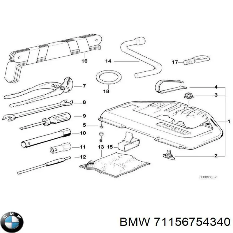  71156754340 BMW