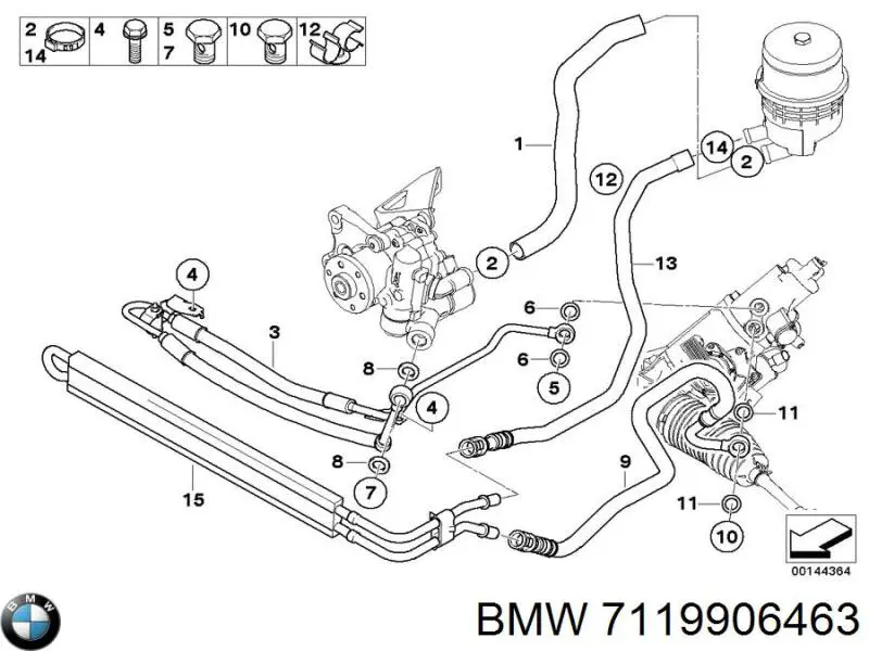 7119906463 BMW 