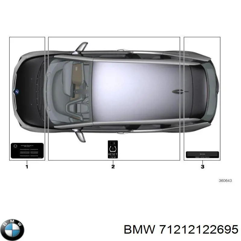  71212122695 BMW