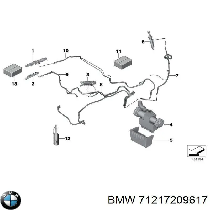 71217209617 BMW 