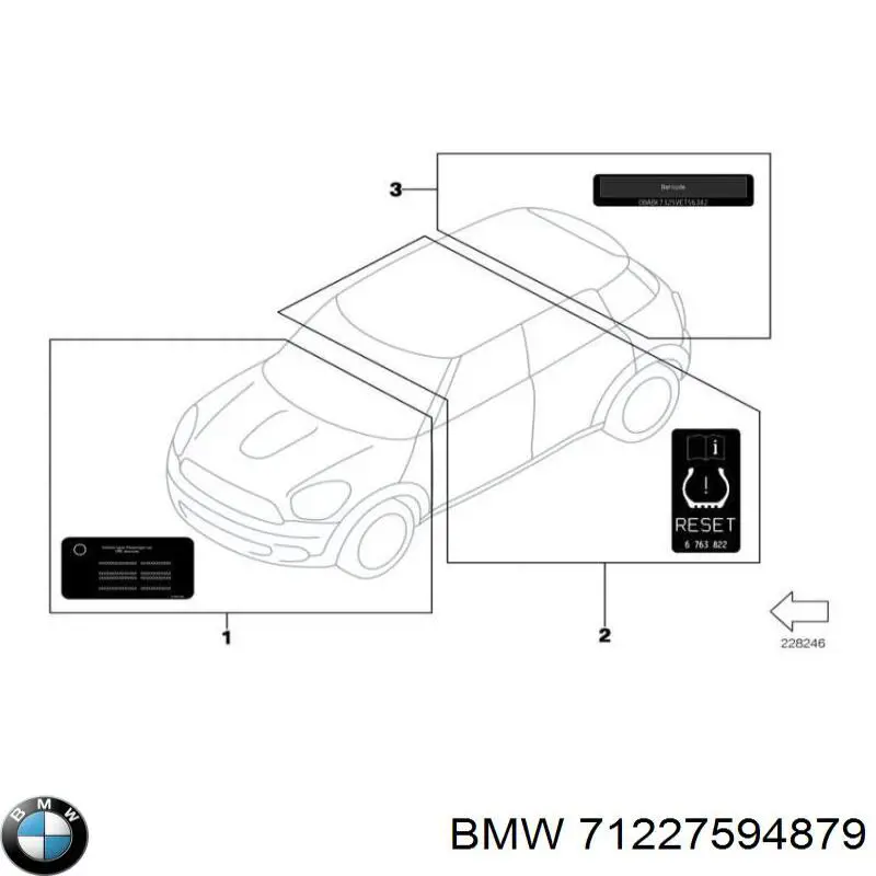  71227545037 BMW