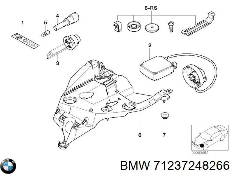  BMW 71237248266 цена, от 19.93 USD