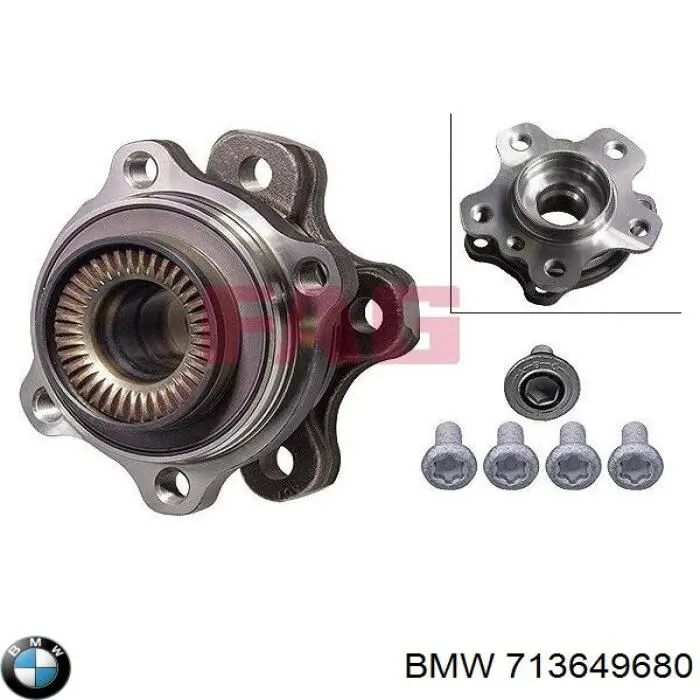 713649680 BMW cubo traseiro