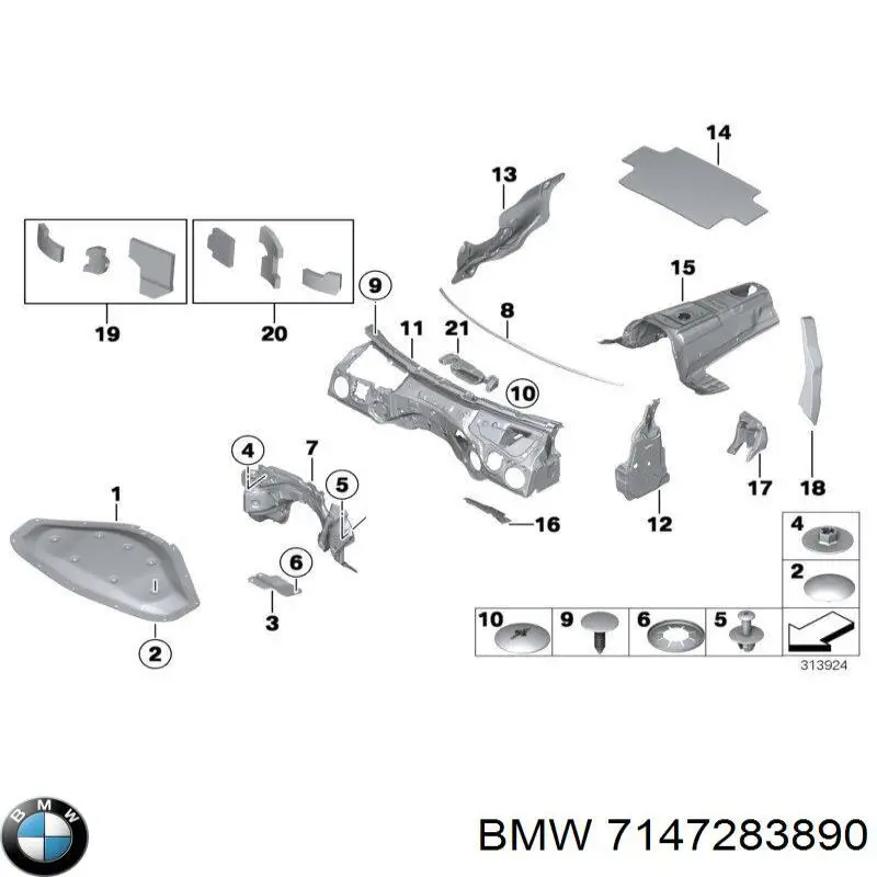 Купить 7147283890 BMW 