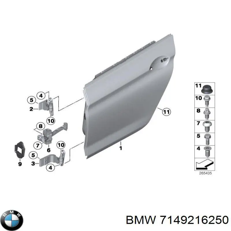  7149216250 BMW