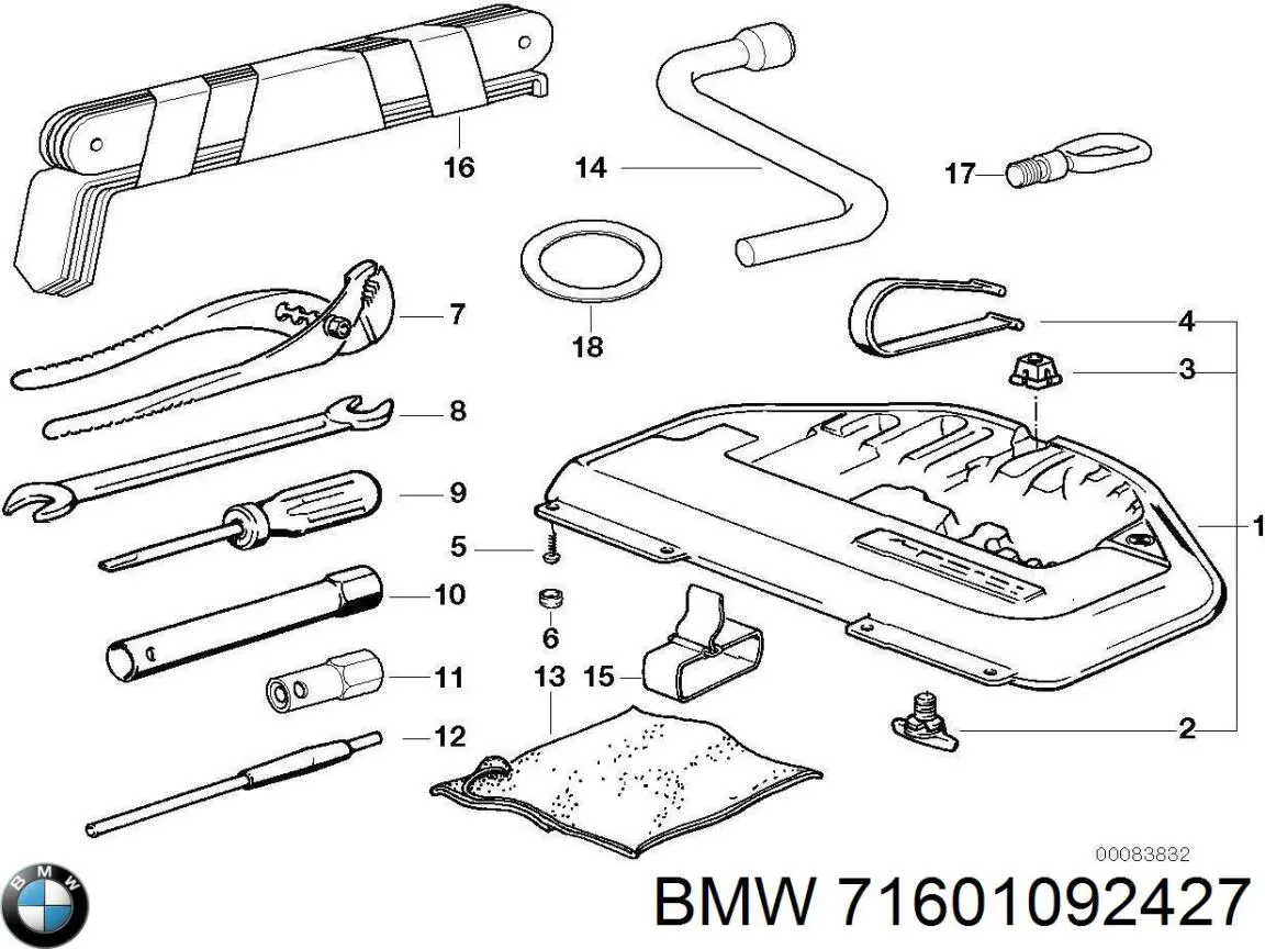  71601092427 BMW