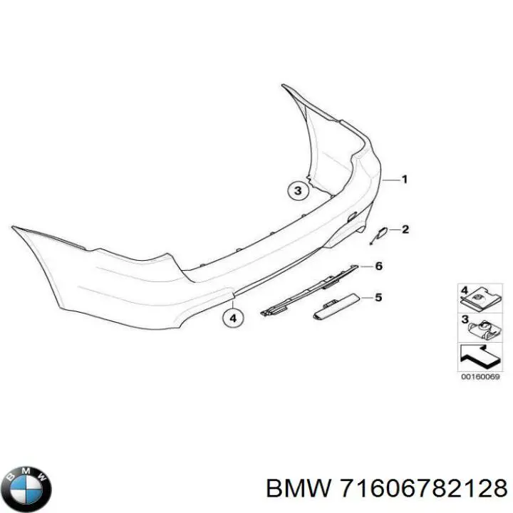 Устройство тягово-сцепное BMW 71606782128 цена, от 101.35 USD