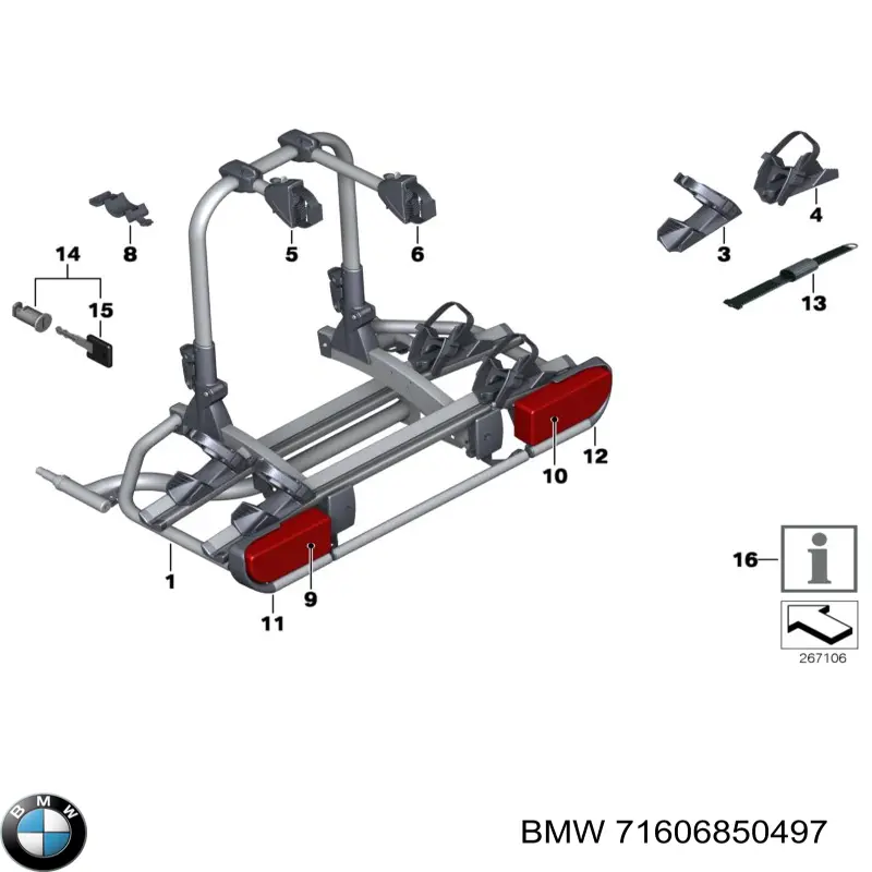 Купить 71606850497 BMW 