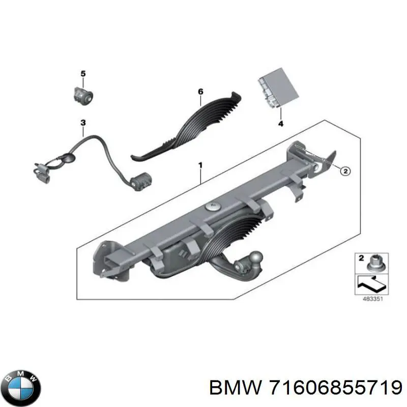  BMW 71606855719 цена, от 630.25 USD
