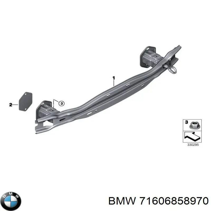  BMW 71606858970 цена, от 701.99 USD