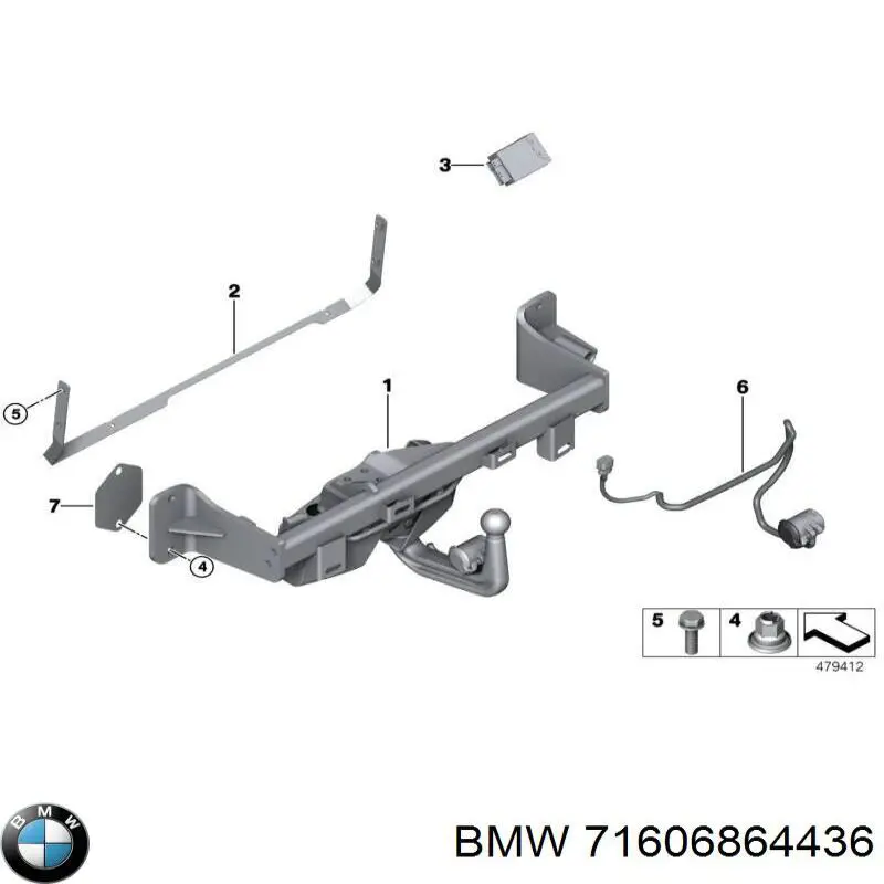  71606864436 BMW