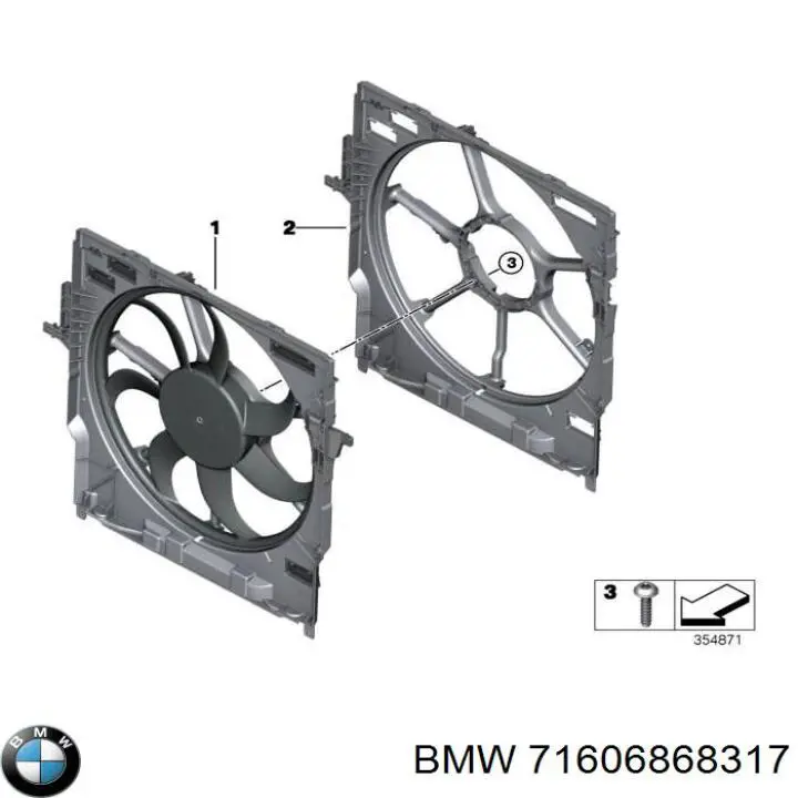  71606868317 BMW