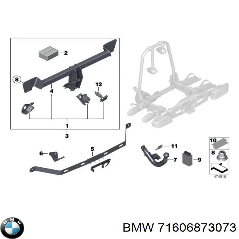  71606873073 BMW