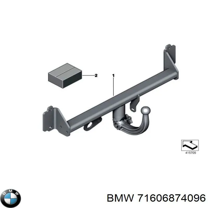 Купить 71606874096 BMW 