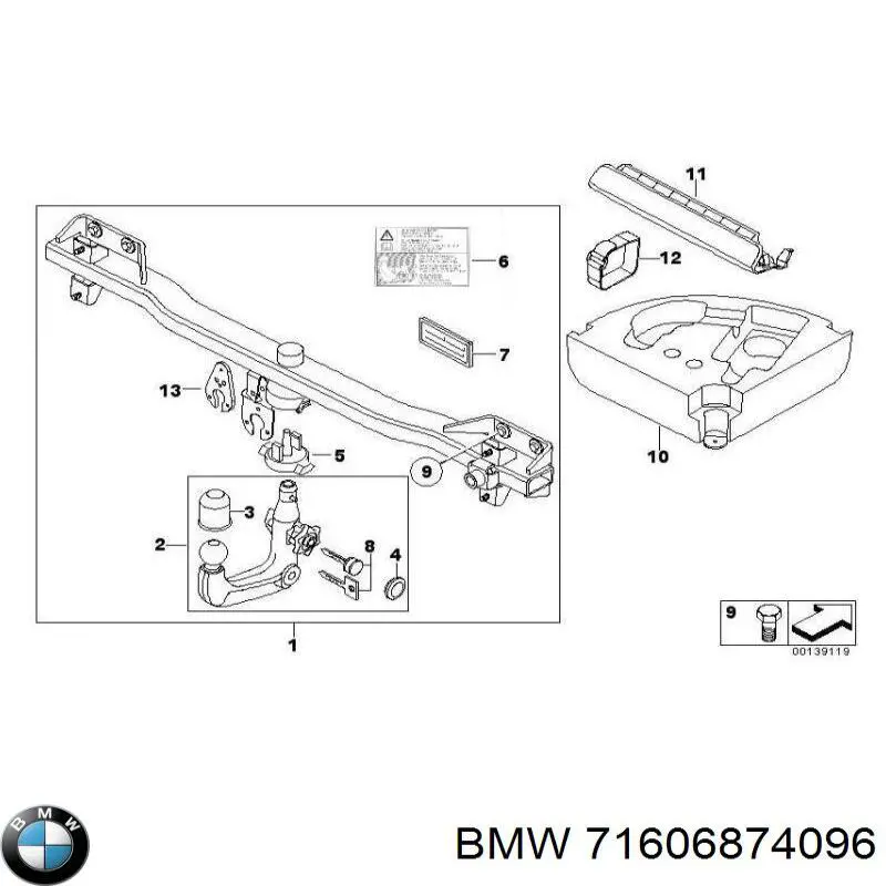  71606874096 BMW