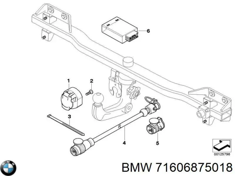  71606875018 BMW