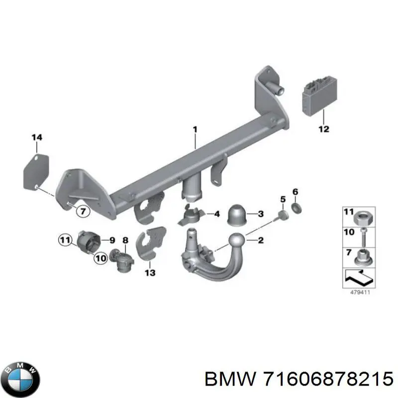 71606878215 BMW 