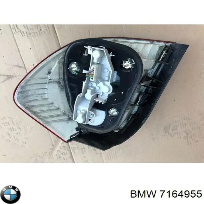 7164955 BMW lanterna traseira esquerda