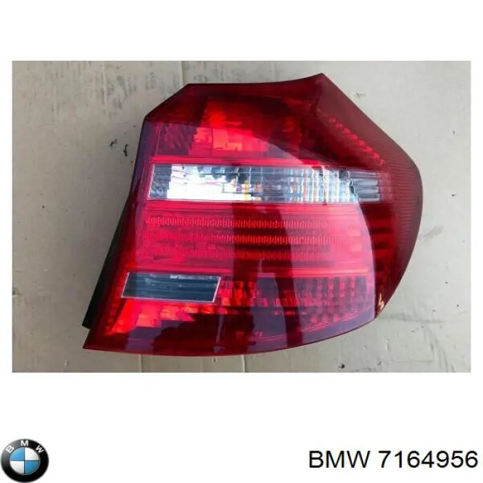 7164956 BMW lanterna traseira direita
