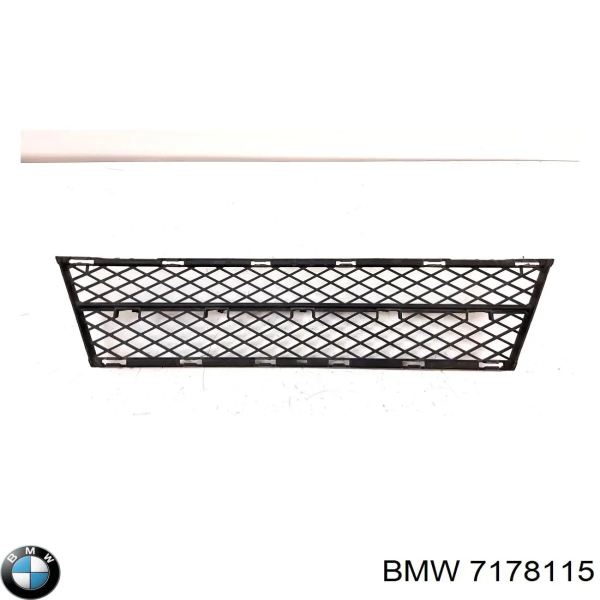 7178115 BMW grelha central do pára-choque dianteiro