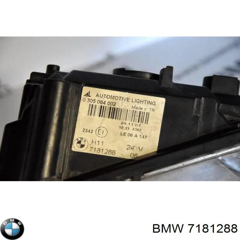 Фара противотуманная, правая BMW 7181288 цена, от 47.45 USD