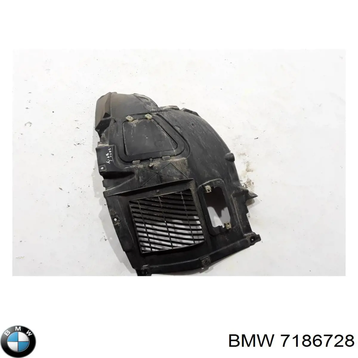 7186728 BMW guarda-barras direito dianteiro do pára-lama dianteiro