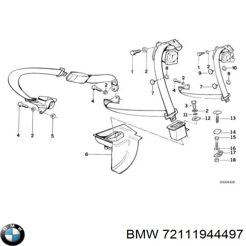 72111944497 BMW 