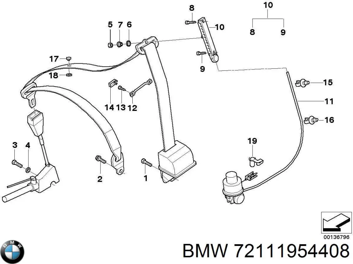  72111954408 BMW