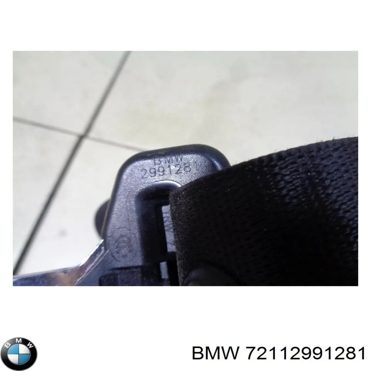 Ремень безопасности передний левый BMW 72112991281 цена, от 101.36 USD