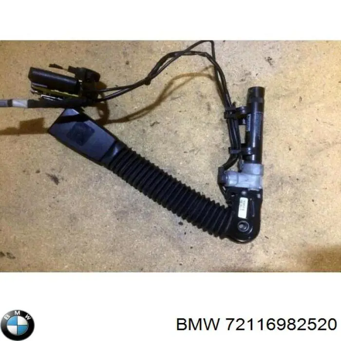 Рычаг (замок) фиксации ремня безопасности передний правый 72116982520 BMW