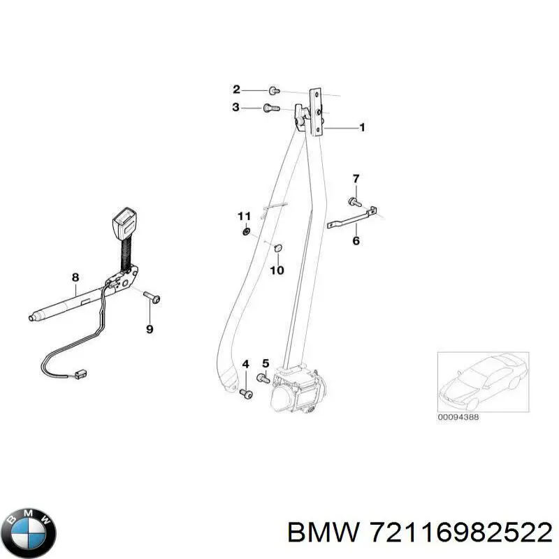  72116982522 BMW