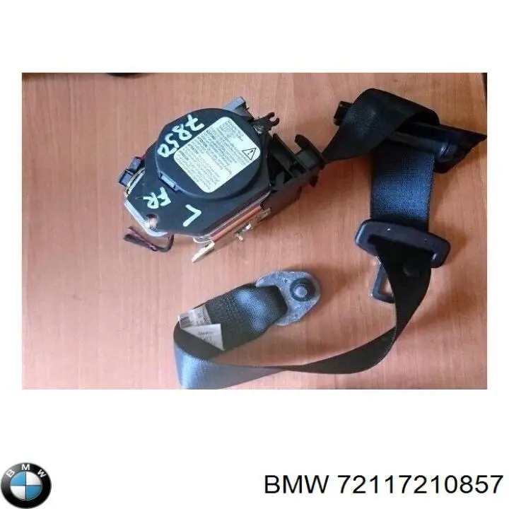 Ремень безопасности передний левый 72117138723 BMW