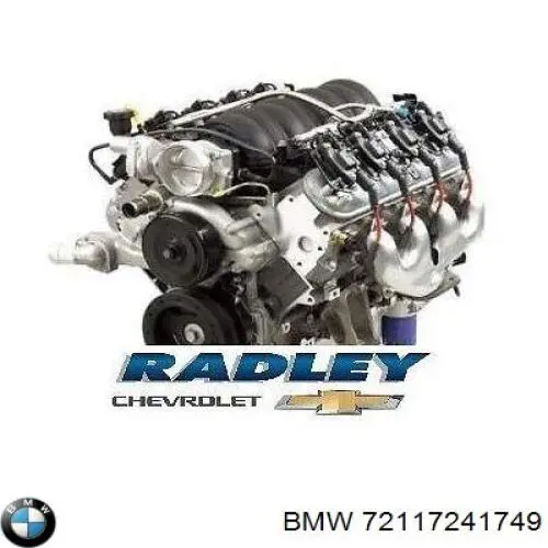 72117241749 BMW Ремень безопасности передний левый