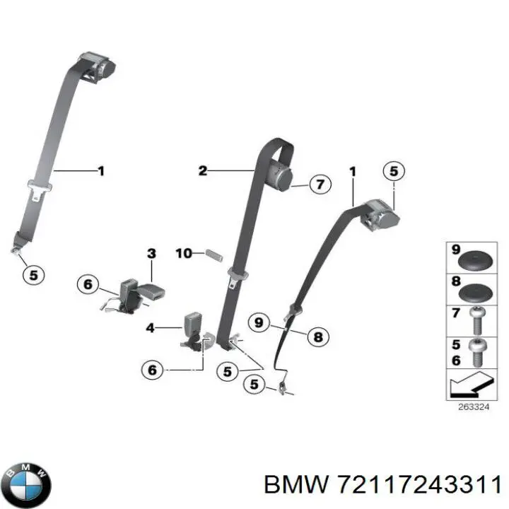  72117243311 BMW