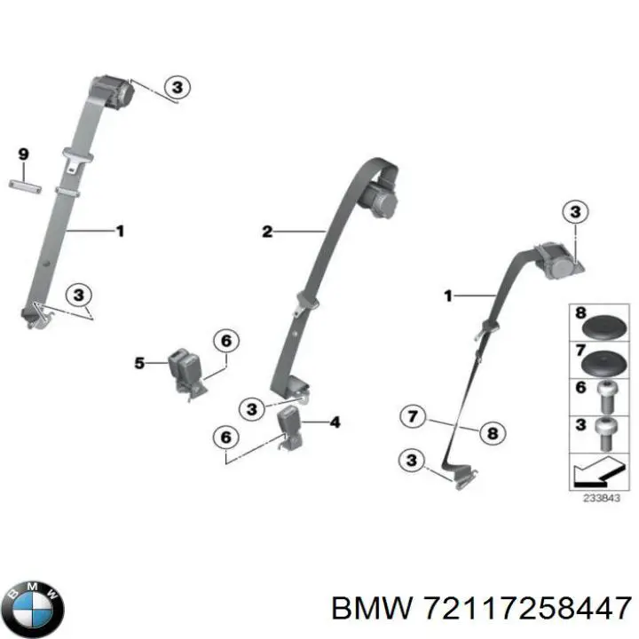  72117258447 BMW