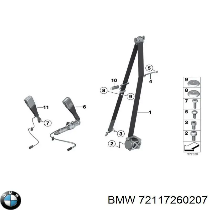 72117260207 BMW 