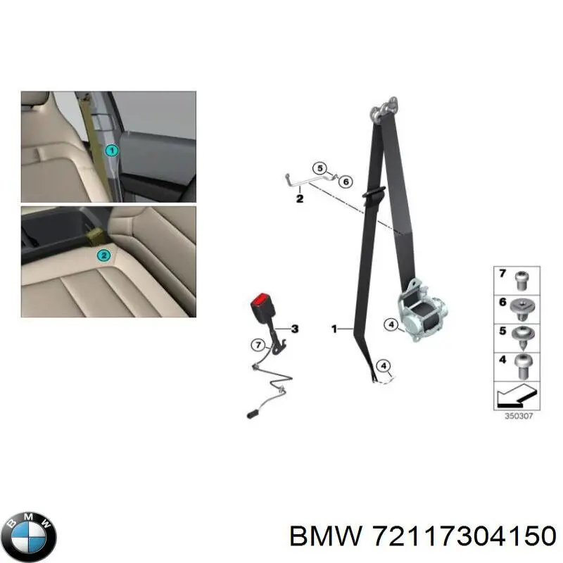 72117304150 BMW 