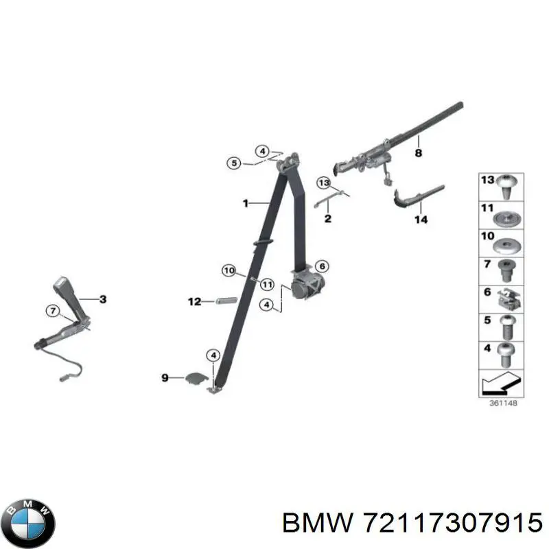  72117307915 BMW